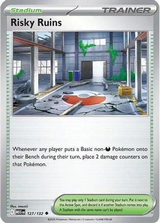 Risky Ruins 127 Me01 Mega Evolution Reverse Holofoil