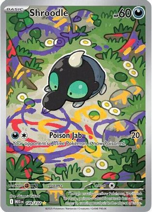 Shroodle 149 132 149 Me01 Mega Evolution Holofoil