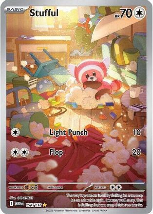 Stufful 154 132 154 Me01 Mega Evolution Holofoil