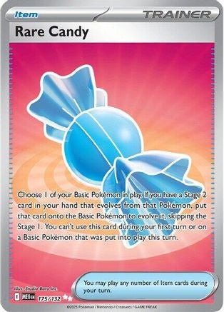 Rare Candy 175 132 175 Me01 Mega Evolution Holofoil