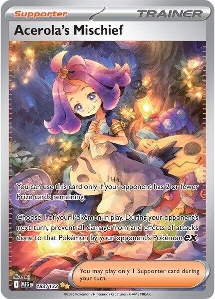 Acerola's Mischief - 183/132 - 183/132 - (ME01: Mega Evolution)