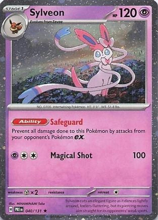 Sylveon 040 131 Cosmos Holo 40 Miscellaneous Cards Products Holofoil
