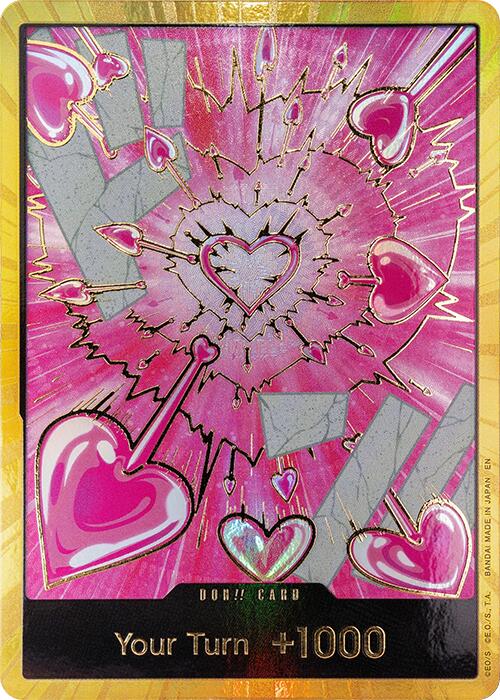 DON!! Card (Boa Hancock) (Gold) - - (Premium Booster -The Best- Vol. 2)