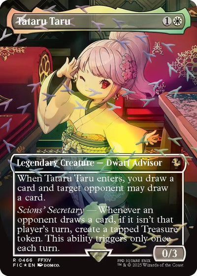 Tataru Taru (Borderless) (Chocobo Track Foil) [FIC - 466]