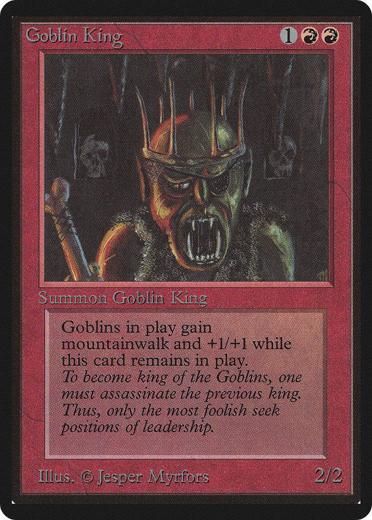 Goblin King (LEB-155) - Limited Edition Beta