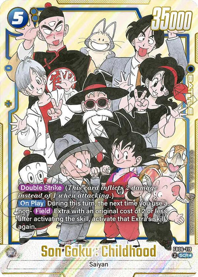 Son Goku : Childhood - FB06-119 (Alternate Art) [SB02 - FB06-119]