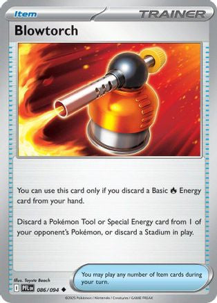 Blowtorch 086 094 86 Me02 Phantasmal Flames Reverse Holofoil
