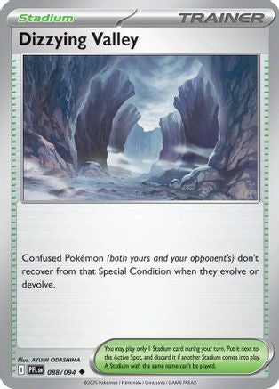 Dizzying Valley 88 Me02 Phantasmal Flames Reverse Holofoil