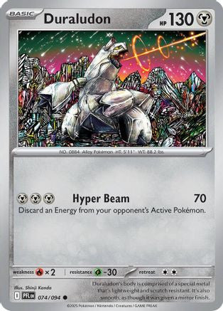 Duraludon 74 Me02 Phantasmal Flames Reverse Holofoil