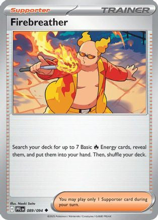 Firebreather 089 094 89 Me02 Phantasmal Flames Reverse Holofoil