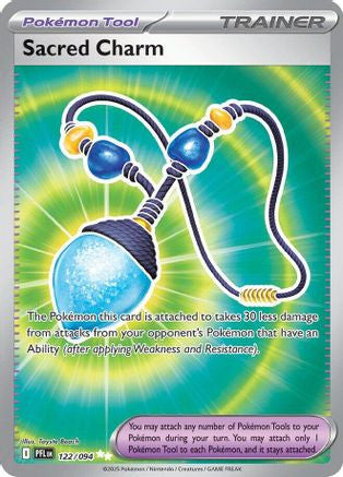 Sacred Charm 122 094 122 Me02 Phantasmal Flames Holofoil