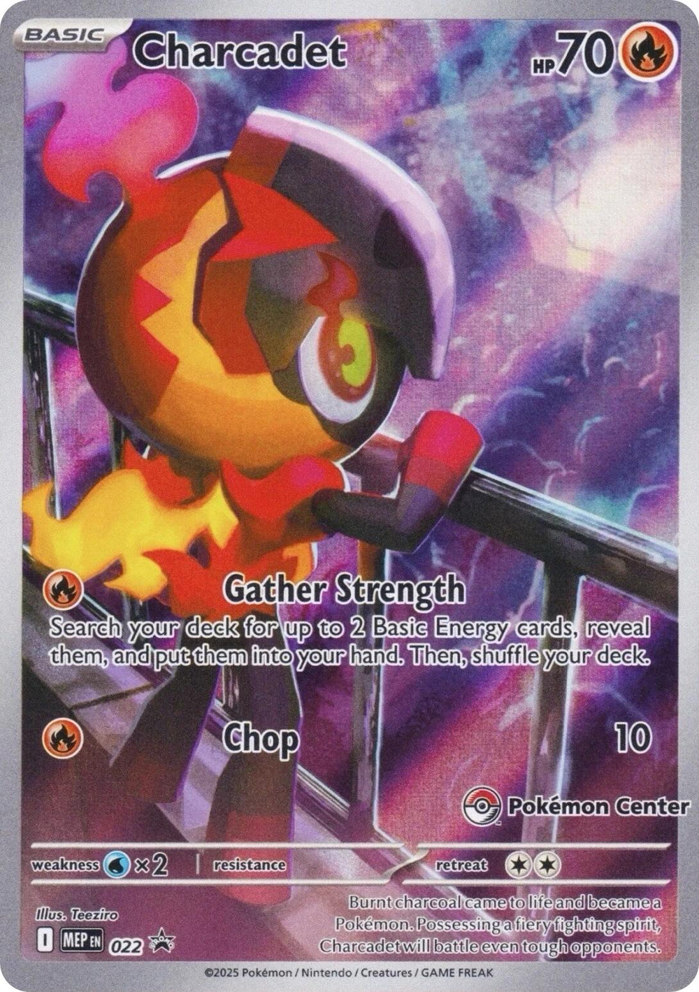 Charcadet - 022 (Pokemon Center Exclusive) - 022 - (ME: Mega Evolution Promo)