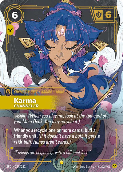 Spiritforged - Karma - Channeler (Overnumbered) 237/221