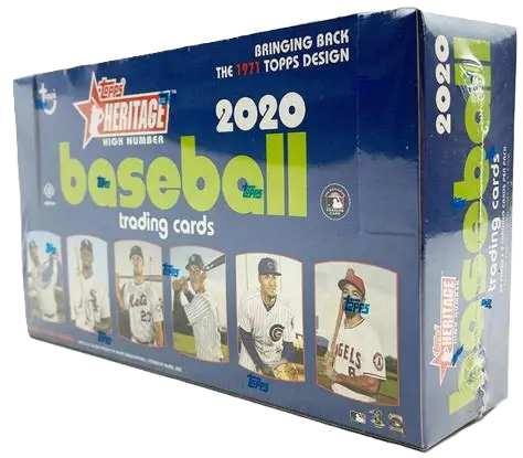 2020 Topps Heritage High Number Baseball Hobby Box