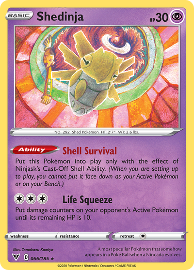 Shedinja 66 185 Vivid Voltage