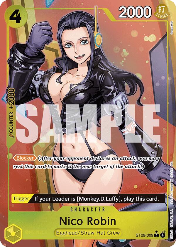 Nico Robin (Full Art) - ST29-009 - (Starter Deck 29: Egghead)