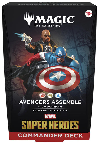 Magic: The Gathering - Marvel Super Heroes Commander Deck - Avengers Assemble