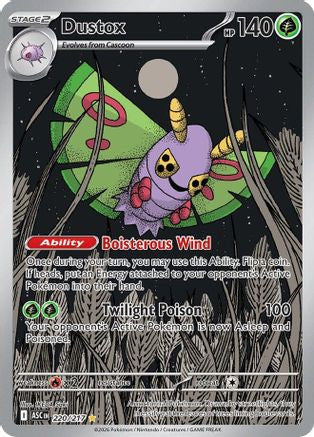Dustox 220 217 220 Me Ascended Heroes Holofoil