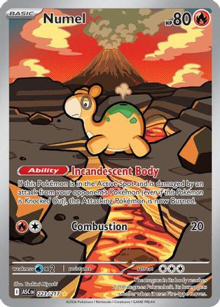 Numel 223 217 223 Me Ascended Heroes Holofoil