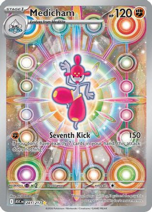 Medicham 241 217 241 Me Ascended Heroes Holofoil