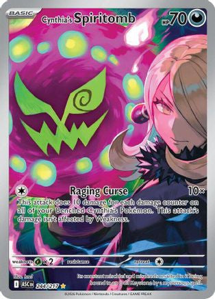 Cynthia's Spiritomb 244 217 244 Me Ascended Heroes Holofoil