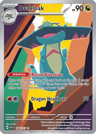Drakloak 248 217 248 Me Ascended Heroes Holofoil