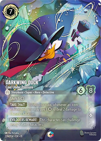 Darkwing Duck - Cool Under Pressure (Enchanted) - 239/204 - (Winterspell)