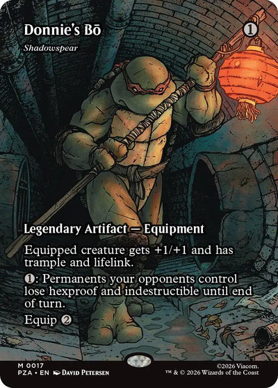 Donnie's Bo - Shadowspear (Borderless) - 17 - (Teenage Mutant Ninja Turtles Source Material)