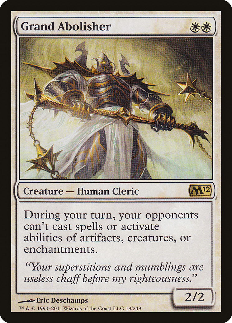 Grand Abolisher (M12-019) - Magic 2012 Foil