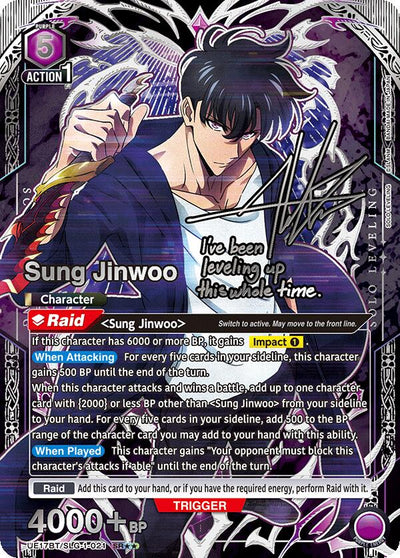 Sung Jinwoo (021) (SR**) [UE17BT - UE17BT/SLG-1-021]