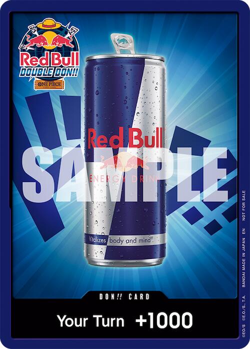 DON!! Card (Red Bull Don!!) - - (One Piece Promotion Cards)