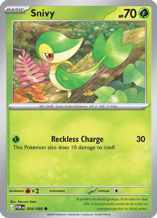 Snivy 4 Me03 Perfect Order Reverse Holofoil