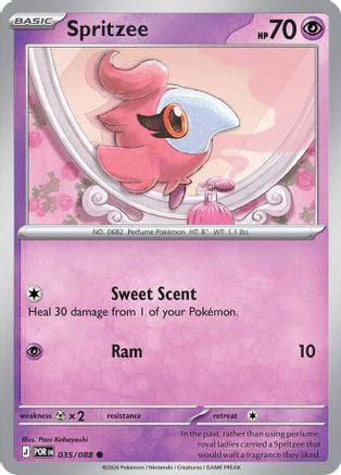 Spritzee 35 Me03 Perfect Order Reverse Holofoil