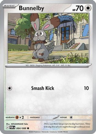 Bunnelby 64 Me03 Perfect Order Reverse Holofoil