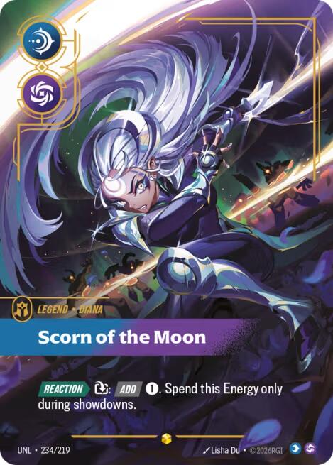 Unleashed - Diana - Scorn of the Moon (Overnumbered) 234/219