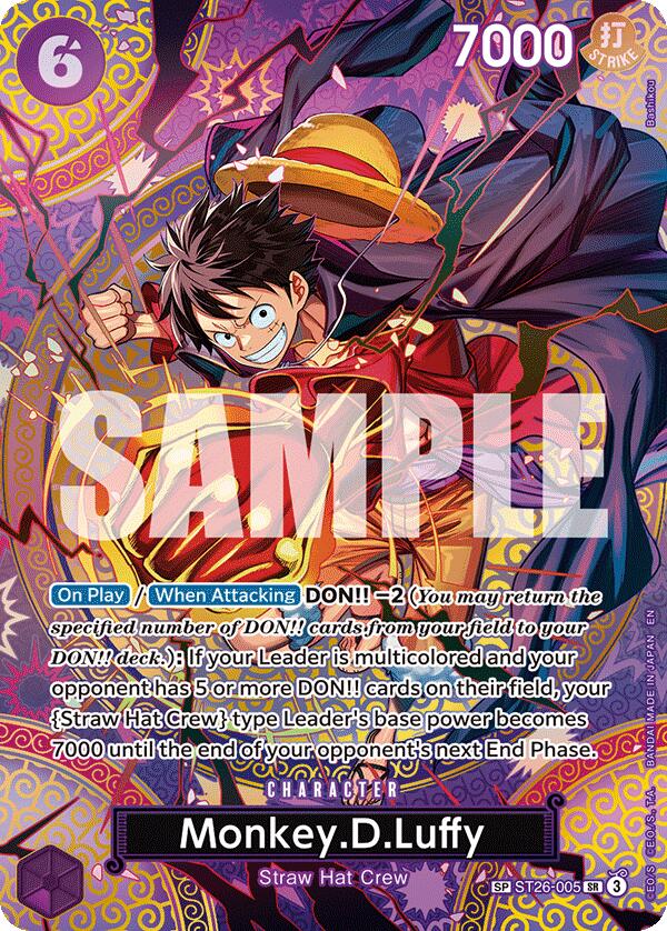 Monkey.D.Luffy (SP) - ST26-005 - (Adventure on Kami's Island)