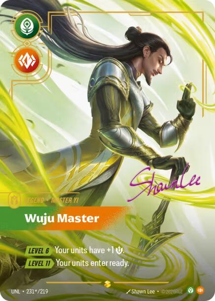Unleashed - Master Yi - Wuju Master (Signature) 231*/219