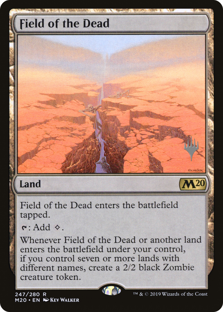 Field of the Dead (PPM20-247P) - Core Set 2020 Promos Foil