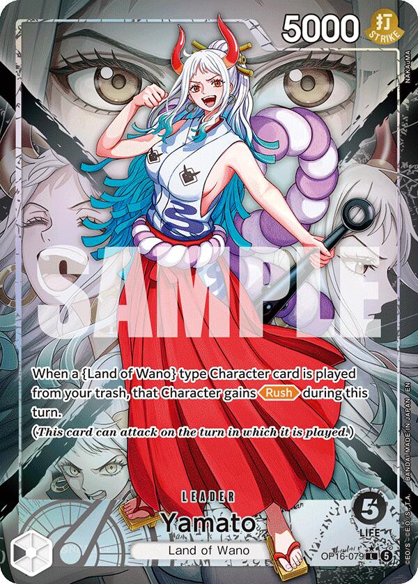 Yamato (079) (Alternate Art) - OP16-079 - (The Time of Battle)