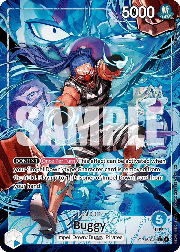 Buggy (041) (Alternate Art) - OP16-041 - (The Time of Battle)