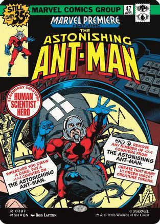 The Astonishing Ant-Man (Borderless) (MSH-397) - Marvel Super Heroes Foil
