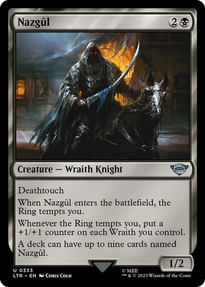 NazgÃ»l (LTR-333) - The Lord of the Rings: Tales of Middle-earth Foil