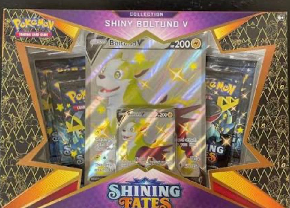 Pokemon: Shining Fates Shiny Boltund V Box