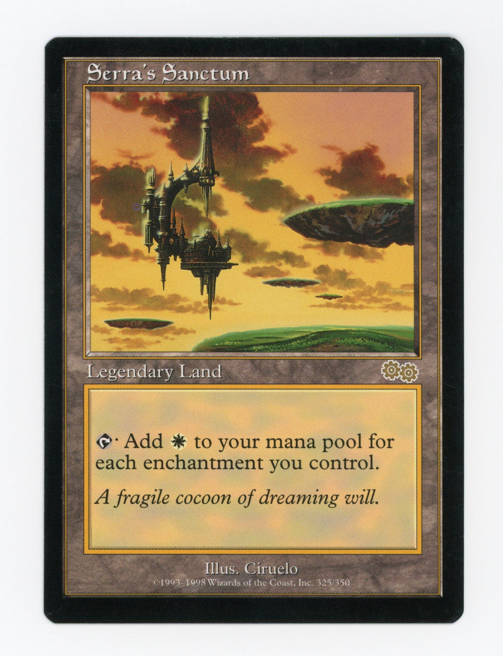Serra's Sanctum — Damaged — ID 17850