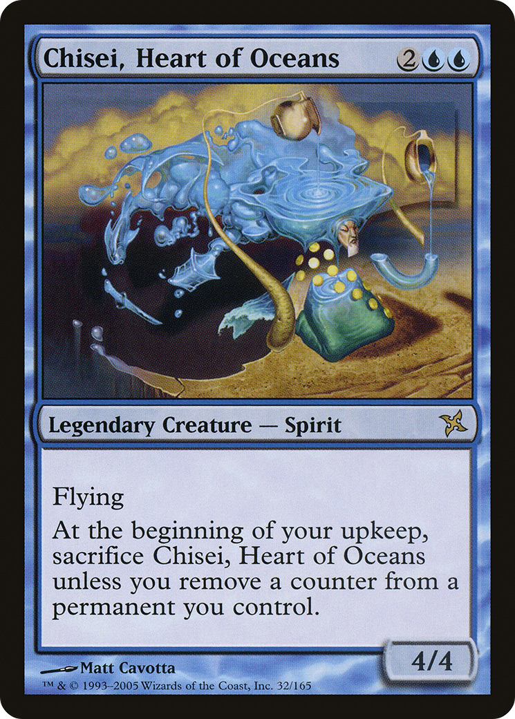 Chisei, Heart of Oceans (BOK-032) - Betrayers of Kamigawa Foil