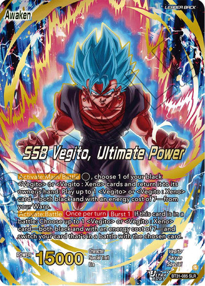 Vegito // SSB Vegito, Ultimate Power (SLR) (BT31-085) [Impact Beyond Dimensions]