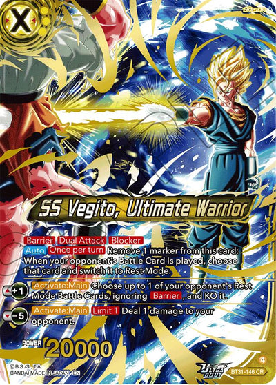SS Vegito, Ultimate Warrior (BT31-146) [Impact Beyond Dimensions]