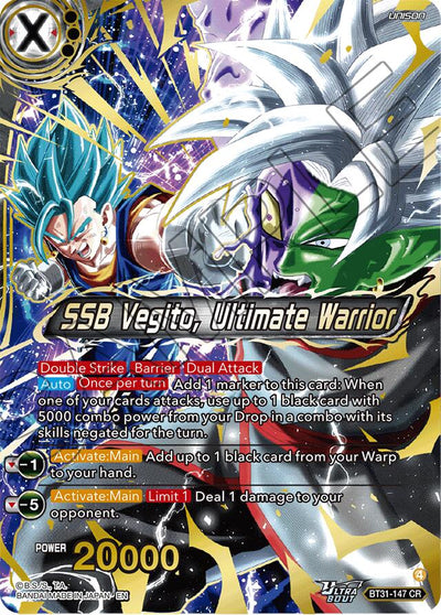 SSB Vegito, Ultimate Warrior (BT31-147) [Impact Beyond Dimensions]