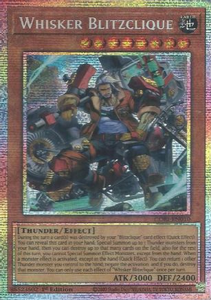 Whisker Blitzclique (Starlight Rare) Starlight Rare - Chaos Origins 1st Edition