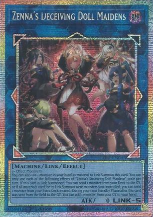 Zenna's Deceiving Doll Maidens (Starlight Rare) Starlight Rare - Chaos Origins 1st Edition